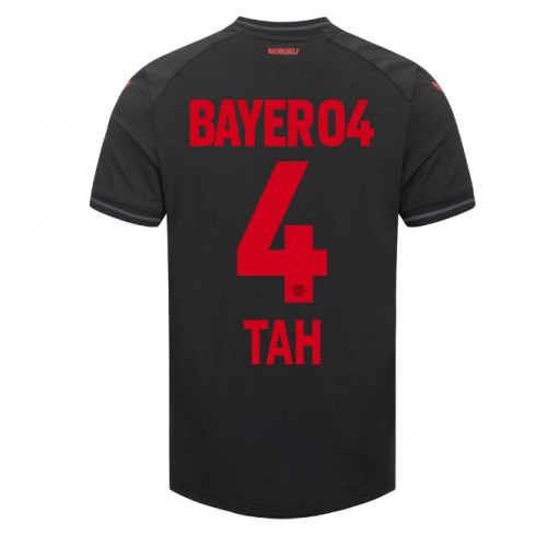 Bayer Leverkusen Jonathan Tah #4 Domaci Dres 2023-24 Kratak Rukav